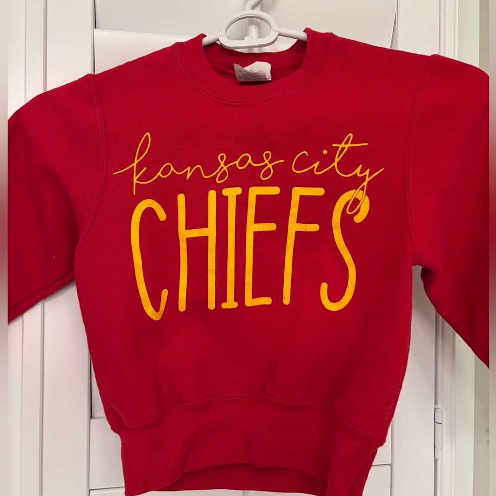 Kansas City Chiefs Kids XS Red Sweatshirt